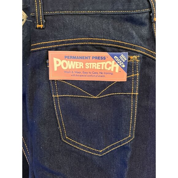 Vintage 80s Gitano Jeans Women's 14 Blue Basic Denim Missy Power Stretch NWT - Picture 6 of 10